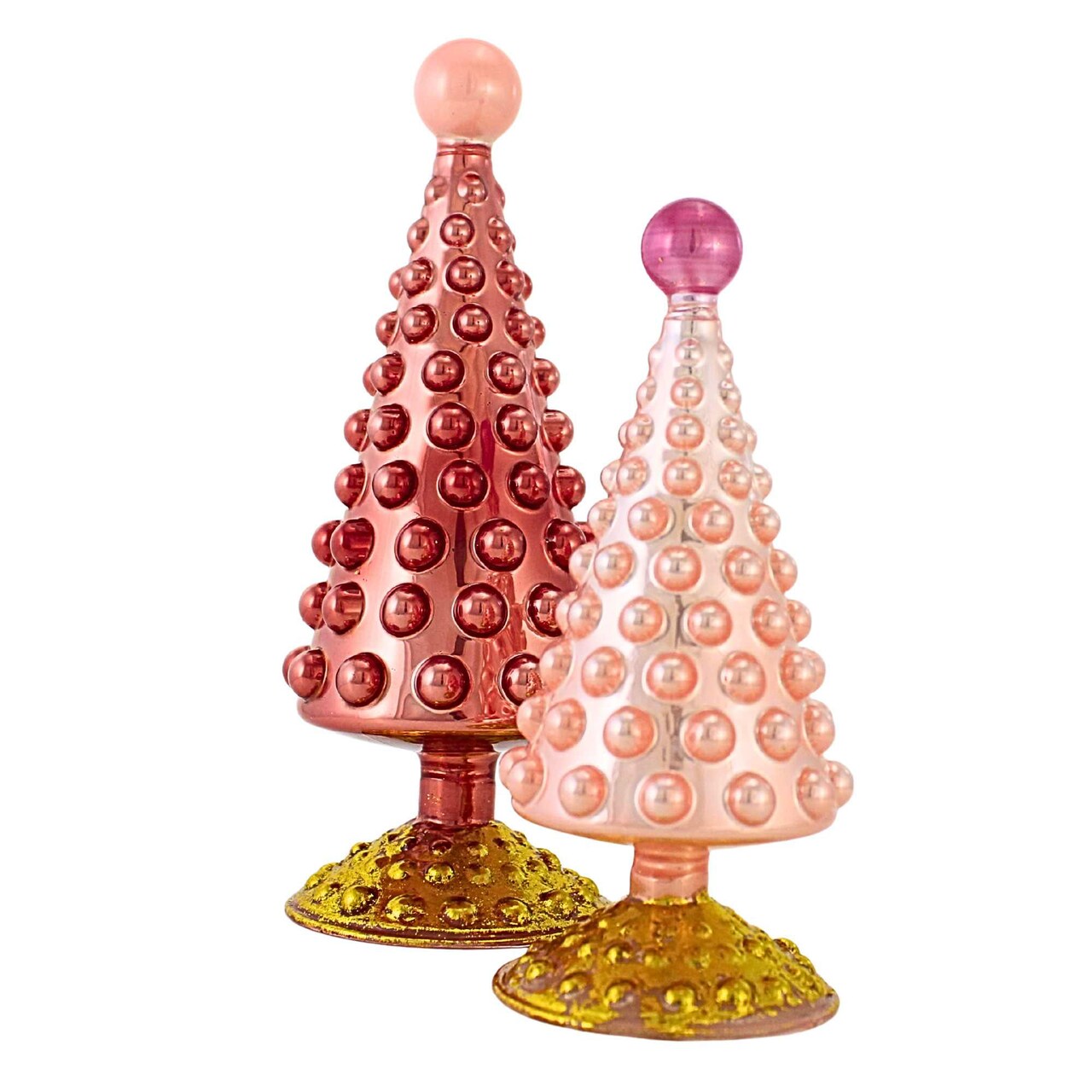 Cody Foster 8.0 Inch Mid-Century Modern Tree Rose Christmas Decorative Tree Set , Lightweight Christmas Decor Easter Spring